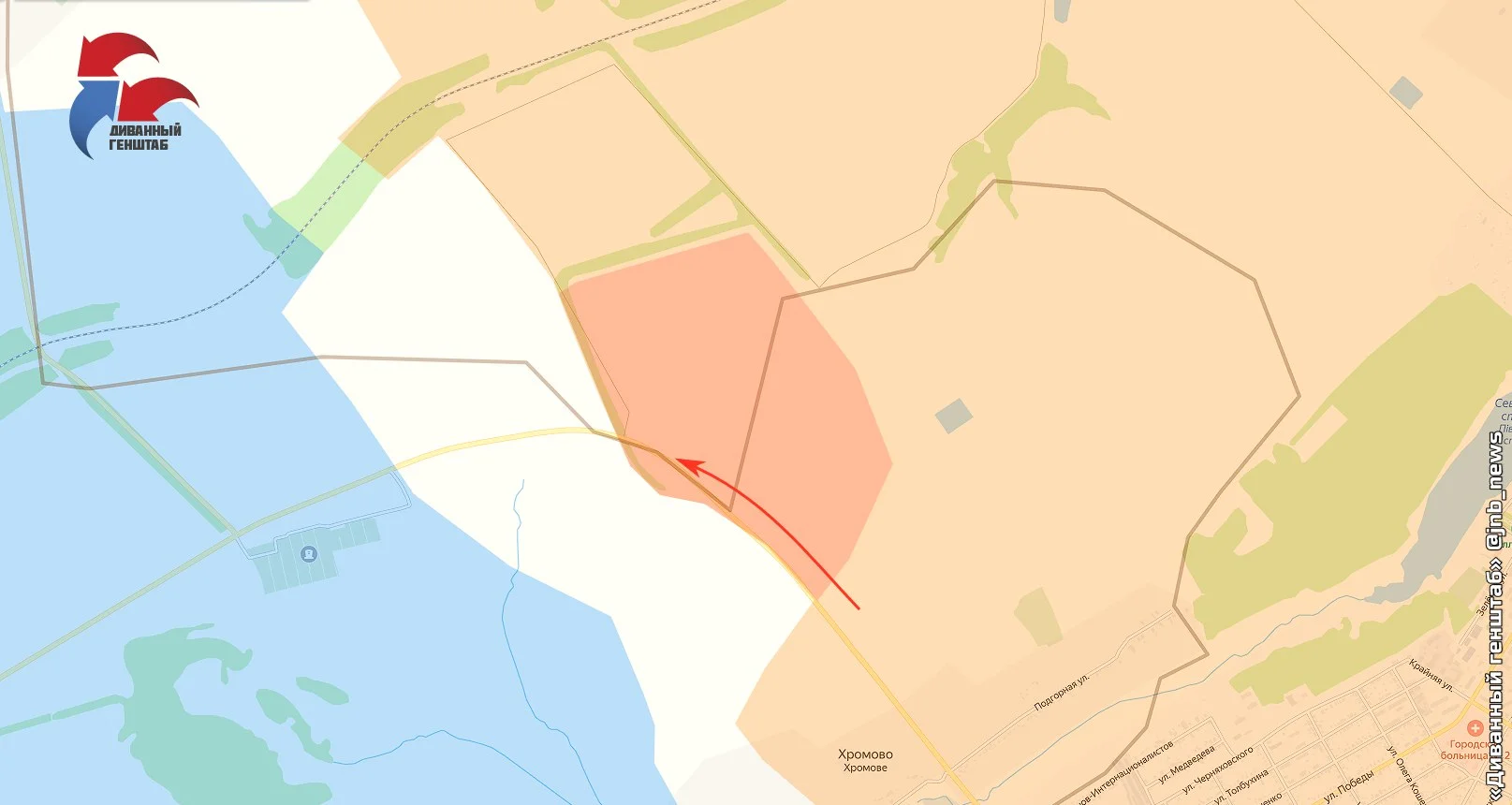 Артемовское (Бахмутское) направление. Карта боевых действий на 10.12.2023