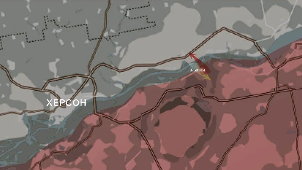 Херсонское направление. Карта боевых действий на 10.01.2024
